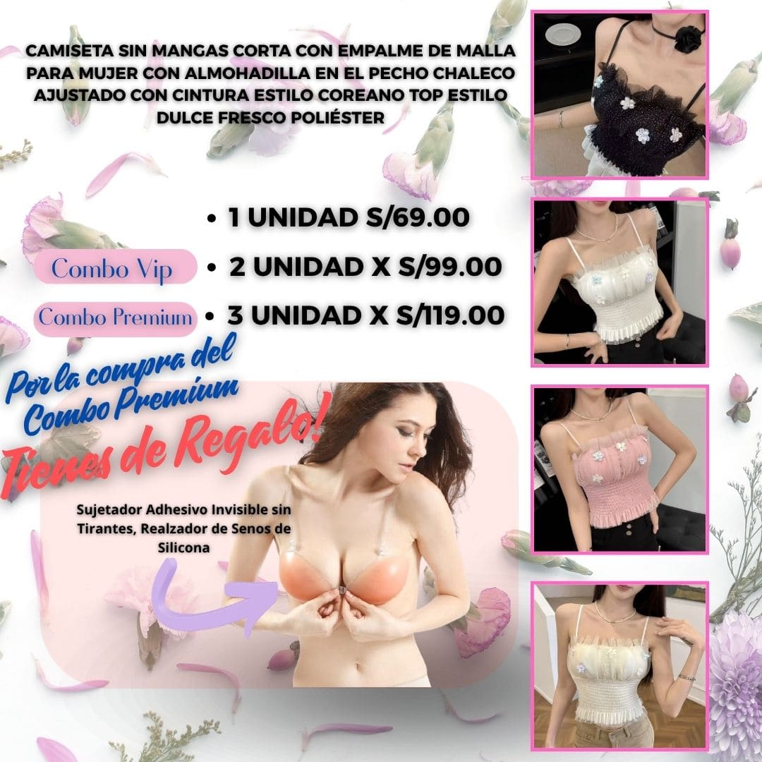 TOP EXCLUSIVO LIGERO Y TRANSPIRABLE #RF005