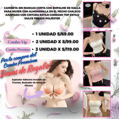 TOP EXCLUSIVO LIGERO Y TRANSPIRABLE #RF005